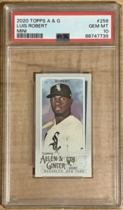 2020 Topps Allen & Ginter RC Rookie Luis Robert #256 Chicago White Sox PSA 10 - Picture 1 of 2