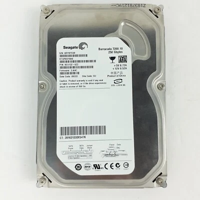 Seagate Barracuda 250GB HDD 7200.10 ST3250310AS 9EU132-622 For Data Recovery - Image 1 of 4