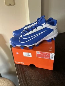 Nike Vapor Edge 2 'Hyper Royal White' DH5088-400 Cleats Men’s 10.5 No Box Lid - Picture 1 of 7
