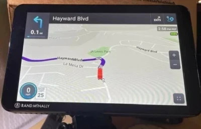RAND MCNALLY TND-T85 85 LM 8" TRUCK GPS LIFETIME MAPS WARRANTY DAMAGE РRОТЕСТIОN - Image 1 of 4