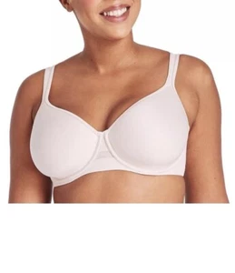 BALI Women Pink Sz 36DDD One Smooth U Ultra Light Minimizer Underwire Bra DF3490 - Picture 1 of 7