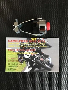 Chrom Hupenknopf/Killschalter 7/8'' Zoll Triumph Bsa Norton Honda Classic - Bild 1 von 1