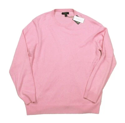 Club Room Men's Pink Cashmere Crew-Neck Pullover Sweater - Image 1 of 3