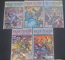 5PC FEAR ITSELF: THE FEARLESS (9.0) #1,3,6,9,11!! 2011