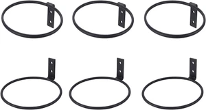 5 Inch Flower Pot Holder, Wall Planter Ring Hanger, Wall Mounted Pot Hook Bracke - Picture 1 of 6