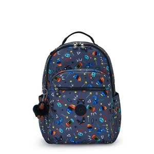Kipling SEOUL Large Backpack - Gaming Grey RRP £98 - Picture 1 of 9
