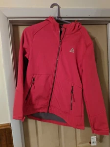 Reebok Women's Outerwear Fuchsia Size M Full Zip Coat - Picture 1 of 7