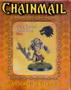AD&D CHAINMAIL BLISTER 88631 OGRE TROOPER 1 FIGURINE METAL - Imagen 1 de 1