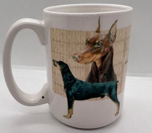 Doberman Dog Cup Mug Cuppa Vintage 4.5"H Collectible - Picture 1 of 5
