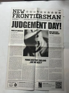 Nuevo periódico promocional Frontiersman Judgement Day Watchmen (2012) 14x20 (sin usar) | - Imagen 1 de 4
