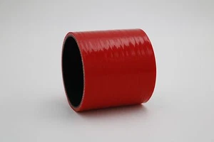 Red ID 105mm 4.14'' Straight Silicone Coupler Hose Intake Intercooler Turbo Pipe - Picture 1 of 6