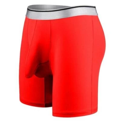 Men's Underwear Bulge Boxers Briefs Ice Silk Elephant Pouch Trunks  Boxer Shorts - Image 1 of 4