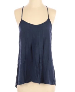 Women’s Size S  Navy Blue Flowy Swing Tank Top Summer - Picture 1 of 2