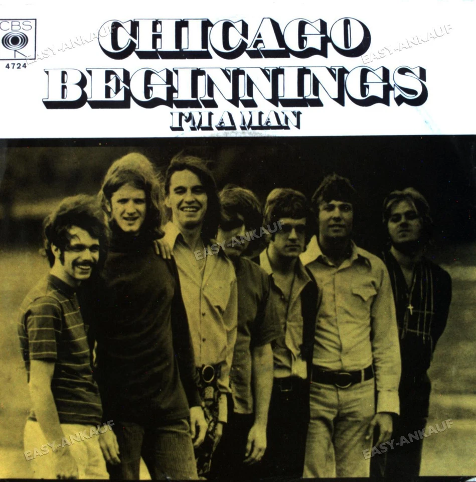 Chicago - Beginnings / I'm A Man 7" (VG/VG) . - Image 1 of 1