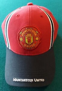 Manchester United Soccer Football Team Hat Red Black White Yellow New with Tags