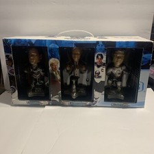 UHL Quad City Mallards Vintage Lot of 3 Team Logo Hockey Bobbleheads