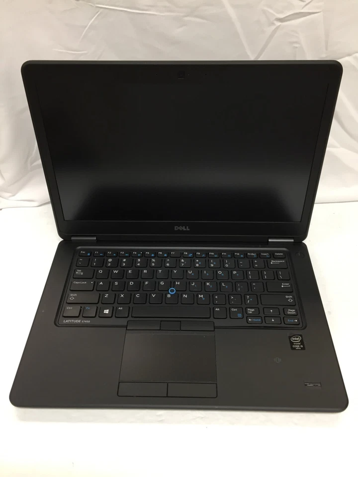 Dell Latitude E7450 14" Laptop Intel I5-5300u Ultrabook 8G/12G RAM Win10 Pro - Image 1 of 1