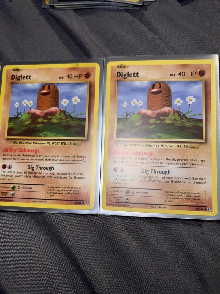 Pokémon TCG Diglett XY Evolutions 55/108 Regular Common - Image 1 of 1