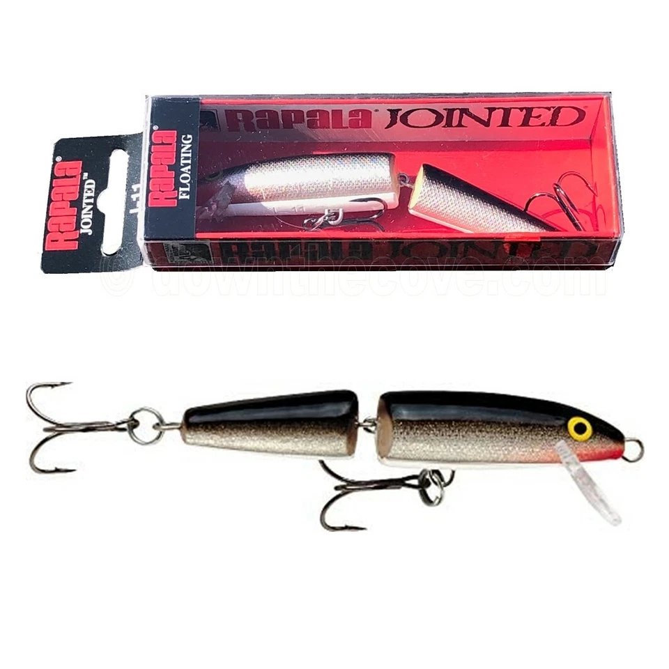 Señuelo de mar flotante articulado Rapala - J11 S 11 cm 9 g plateado - ¡Poste con orugas RÁPIDO! Foto 1 de 1