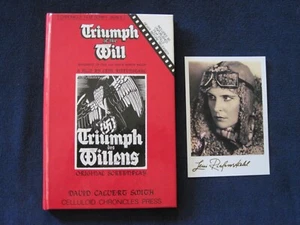 TRIUMPH OF THE WILL wi B&W PHOTO SIGNED by LENI RIEFENSTAHL - ILLUS. SCREENPLAY - Picture 1 of 9