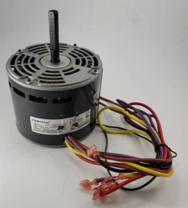 Rheem Emerson 1/5 HP Blower Motor 51-102177-02 K55HXLTP-0261 RPM 1075 2 Spd - Picture 1 of 6