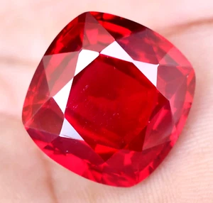 66.55 Ct Natural Mozambique Blood Red Ruby Certified Stunning Loose Gemstone - Picture 1 of 6