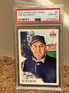 2020 Panini Diamond Kings Joe McCarthy Yankees #8 Card NEW CLEAN CASE