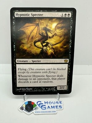 MTG Oversized 9th Edition Promo Box Topper Hypnotic Specter 141/350 #A*CCGHouse* - Image 1 of 4