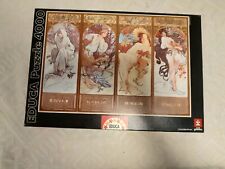 Educa 4 Seasons Mucha 4000 Pieces Puzzle used once