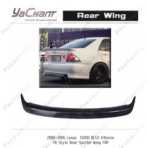 FIBRA VIDRIO tr estilo alerón trasero del maletero ala para 2000-2005 Lexus IS200 - Imagen 1 de 12
