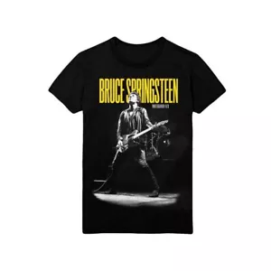 Bruce Springsteen Winterland Ballroom Guitar T-Shirt Black New - Picture 1 of 1