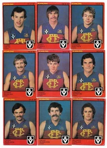 1982 Scanlens FITZROY Team Set (15 Cards) - Picture 1 of 4