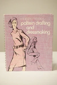 Dorothy Moore's Pattern Drafting and Dressmaking 1972 HC Spiralbound - Bild 1 von 7
