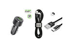 18W Car Charger PD + 3FT A to C USB For Schok Volt SV55 SV55216