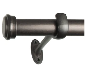Endkappe einzelne Gardinenstange, 36 bis 72 Zoll, geröstetes Kupfer Decopolitan 27941-36CO - Bild 1 von 8