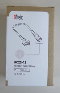 Cavo paziente arcobaleno Masimo RC25-12 (RIF 3342) nuovo - Foto 1 di 3
