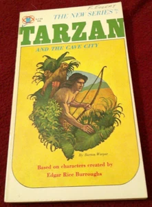 Tarzan and the Cave City by Barton Werper (1964, pb) unauthorized novel - Imagen 1 de 3