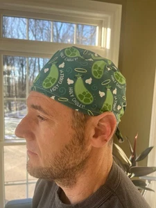 Holy Choley Chole Gall Bladder skull scrub surgical OR hat surgery cap mens - Picture 1 of 1