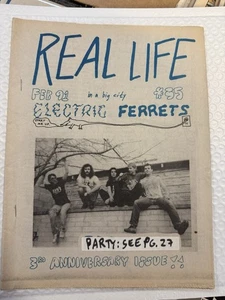 Real Life In The Big City #35 1991 Punk Rock Los Angeles Scene - Picture 1 of 14