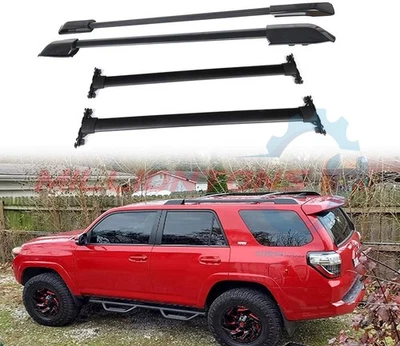 Portador de carga para Toyota 4Runner 2010-2024 escalera lateral y barras transversales Foto 1 de 4