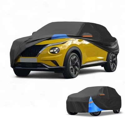 Car Cover Waterproof All Weather for Nissan Juke 2001-2023 Black Blue 210D-PU - Изображение 1 из 4