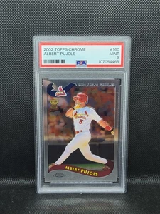 2002 Topps Chrome - Albert Pujols #160 PSA 9 - Bild 1 von 2