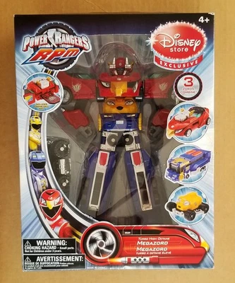 POWERRANGERS RPM DISNEY EX. ВЫСОКООКТАНОВОЕ ЧИСЛО MEGAZORD BANDAI 2009 КАК НОВЫЙ ЗАПЕЧАТАННАЯ КОРОБКА - Изображение 1 из 4