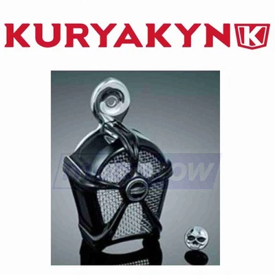 Kuryakyn Mach 2 Horn Cover for 2004-2007 Harley Davidson FLHRS Road King zq Foto 1 de 4