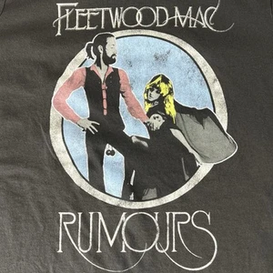 Old Navy Fleetwood Mac Rumours Black T-Shirt Size Large Unisex - Picture 1 of 7