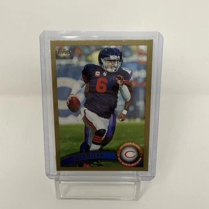 2011 Topps Gold Jay Cutler #140 Chicago Bears #0487/2011 - Picture 1 of 3