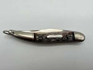 Vintage Two Blade Colonial Stainless Steel Fish Knife Made In Providence USA - Picture 1 of 8