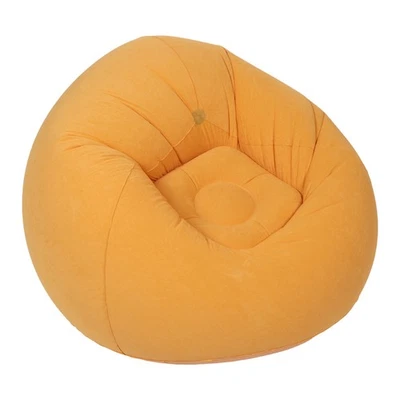  Aufblasbarer Luftsofa-Sessel: Sitzsack-Couch-Lounge-Terrassenmöbel mit weicher - Bild 1 von 4