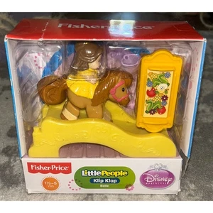Fisher-Price Little People Disney Princess Belle Klip Klop Horse (NEW) - Picture 1 of 2