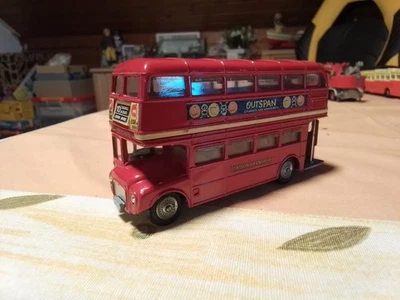 Corgi Toys 468 London Transport Routemaster Bus "OUTSPAN"  Vintage ohne OVP - Bild 1 von 3